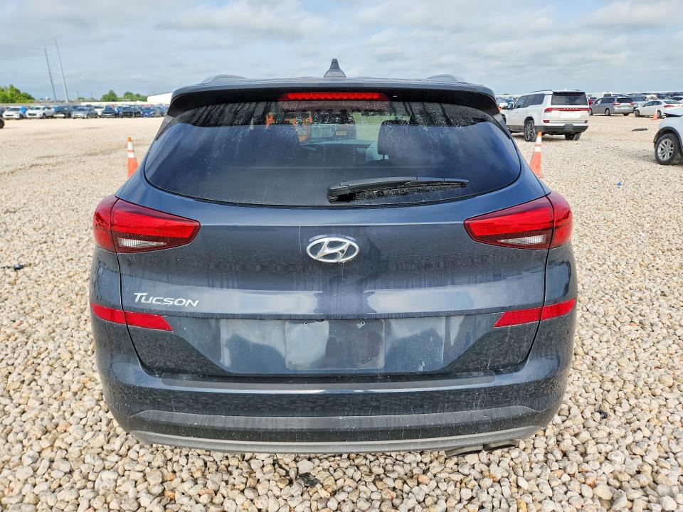 2021 Hyundai Tucson VIN KM8J33AL4MU339585 COPART salvage auction — FRONT END, Tx - Salvage Vehicle Title, sold $2,100 on 2026-07-23 (photo 6)