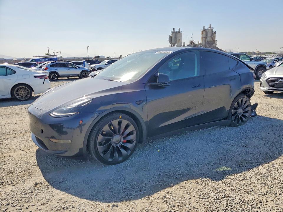 2024 Tesla VIN 7SAYGDEF9RF050786 COPART salvage auction — REAR END, CA - SALVAGE CERTIFICATE, sold $10,800 on 2026-07-24 (photo 1)