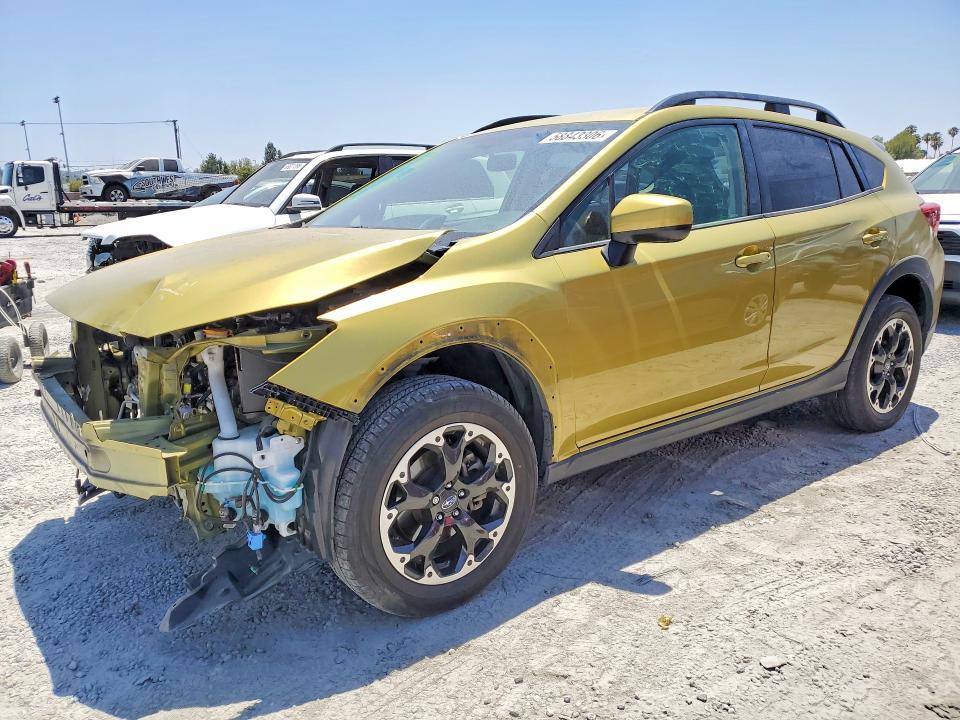 2022 Subaru Crosstrek VIN JF2GTAPC3NH251469 COPART salvage auction — FRONT END, Ca - Salvage Certificate, sold $7,100 on 2026-07-08 (photo 1)