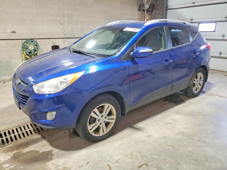 2013 Hyundai Tucson VIN KM8JUCAC4DU766682 COPART salvage auction — VANDALISM, Oh - Certificate Of Title, sold $1,950 on 2026-07-23 (photo 1)