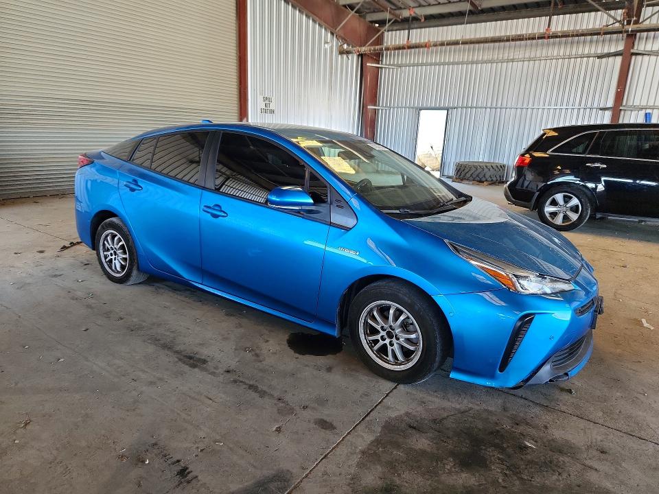 2021 Toyota Prius VIN JTDKAMFU8M3148053 COPART salvage auction — FRONT END, Ca - Salvage Certificate, sold $3,100 on 2026-07-02 (photo 4)
