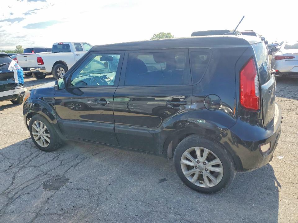 2012 Kia Soul VIN KNDJT2A6XC7740287 COPART salvage auction — REAR END, In - Cert Of Title-Salvage Title, sold $375 on 2026-07-17 (photo 2)