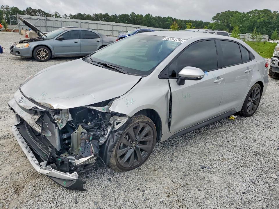 2025 Toyota VIN 5YFS4MCE8SP248243 COPART salvage auction — FRONT END, Ga - Cert Of Title-Salvage, sold $625 on 2026-07-27 (photo 1)