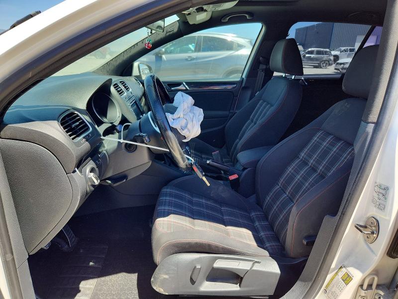 2011 Volkswagen Gti VIN WVWGD7AJ8BW080280 COPART salvage auction — FRONT END, Ut - Salvage Certificate, sold $1,300 on 2026-07-28 (photo 7)