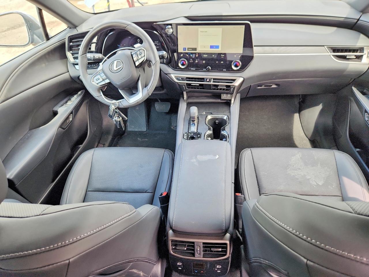 2025 Lexus RX 350h VIN 2T2BBMCA4SC084889 COPART salvage auction — Front End, IL - SALVAGE CERTIFICATE, sold $28,250 on 2026-07-07 (photo 8)