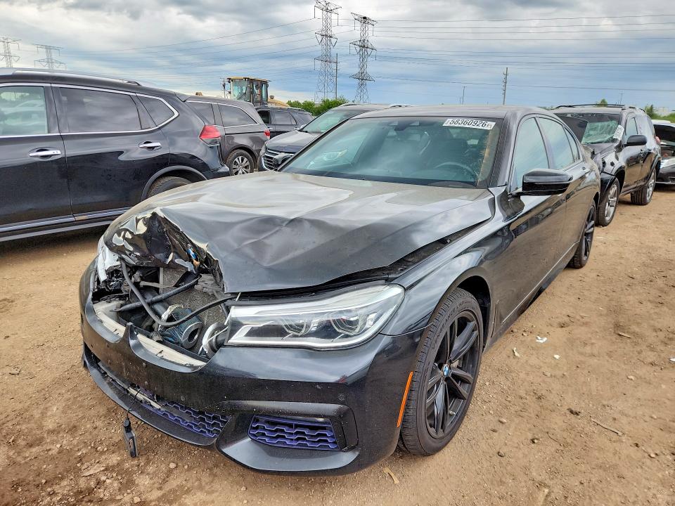 2018 BMW VIN WBA7F2C57JG423678 COPART salvage auction — FRONT END, Il - Salvage Certificate, sold $7,500 on 2026-08-13 (photo 1)