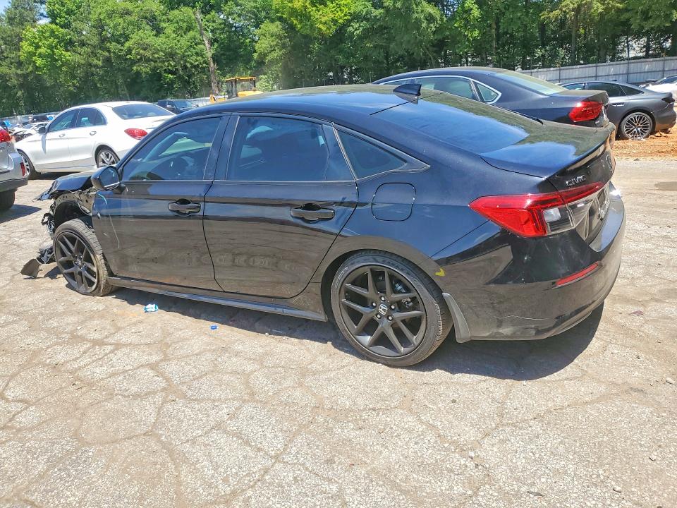 2024 Honda Civic VIN 2HGFE2F59RH590834 COPART salvage auction — FRONT END, Ga - Cert Of Title-Salvage, sold $8,700 on 2026-07-31 (photo 2)