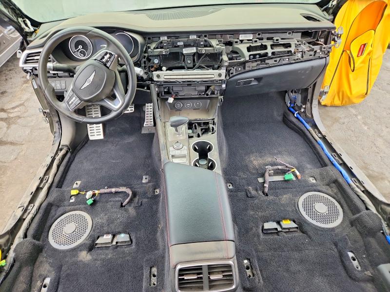 2025 Genesis G70 VIN KMTG54SEXSU152736 COPART salvage auction — STRIPPED, CA - CERTIFICATE OF TITLE, sold $3,100 on 2026-07-14 (photo 8)