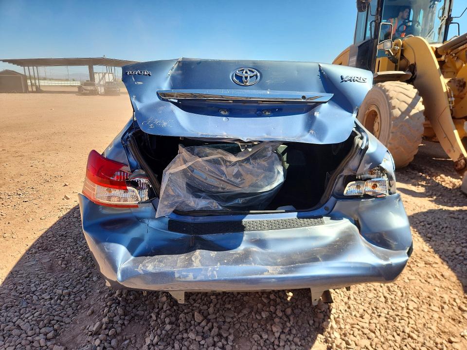 2007 Toyota Yaris VIN JTDBT923171158363 COPART salvage auction — REAR END, Az - Cert Of Title - Salvage, sold $175 on 2026-07-28 (photo 6)
