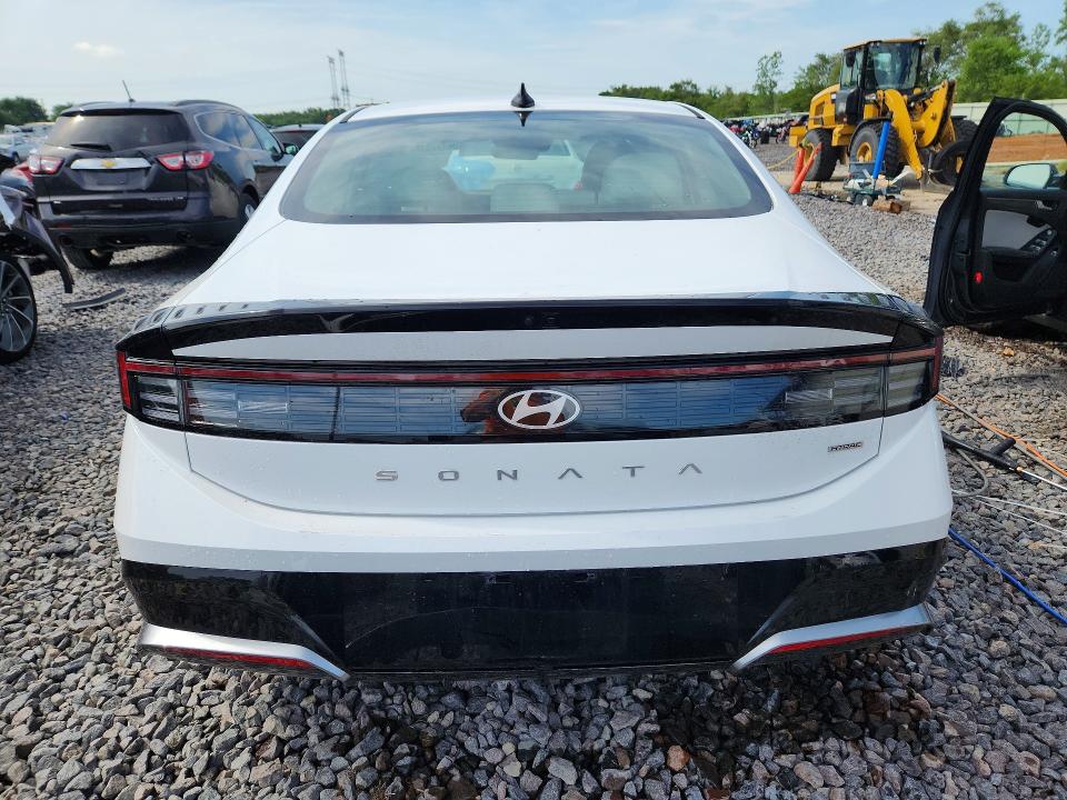 2026 Hyundai Sonata VIN KMHL64JA3TA542939 COPART salvage auction — FRONT END, Il - Salvage Certificate, sold $10,100 on 2026-07-27 (photo 6)