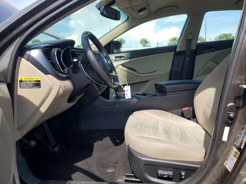 2014 Kia Optima VIN 5XXGM4A74EG286754 COPART salvage auction — MINOR DENT/SCRATCHES, Fl - Cert Of Title Slvg Rebuildable, sold $2,100 on 2026-07-13 (photo 7)