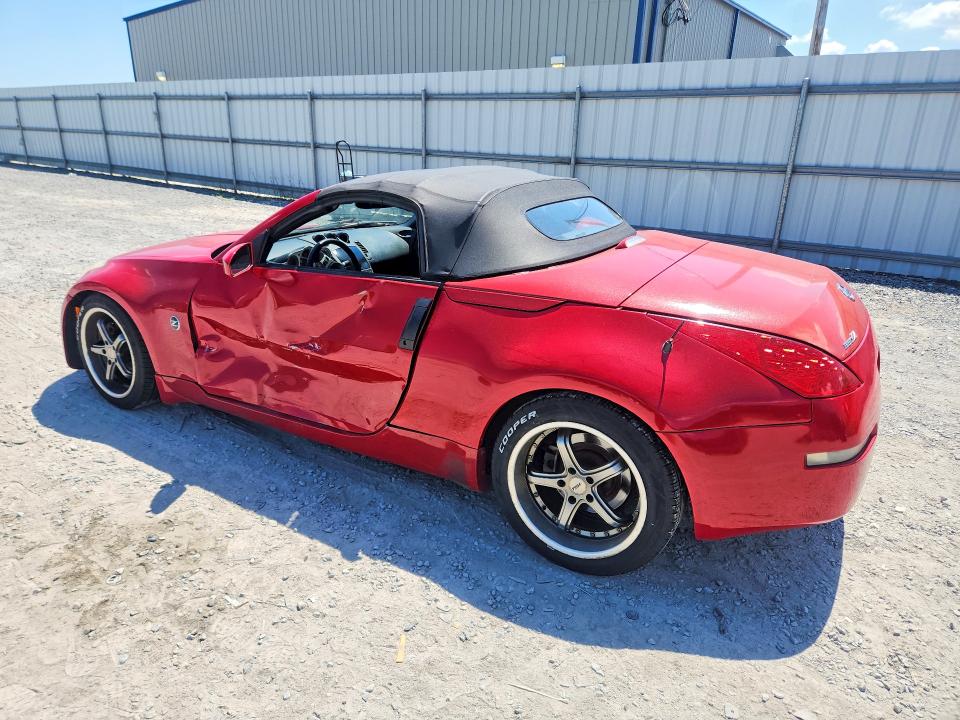 2006 Nissan 350z VIN JN1AZ36A66M453670 COPART salvage auction — SIDE, Nc - Salvage Certificate Of Title, sold $925 on 2026-07-22 (photo 2)