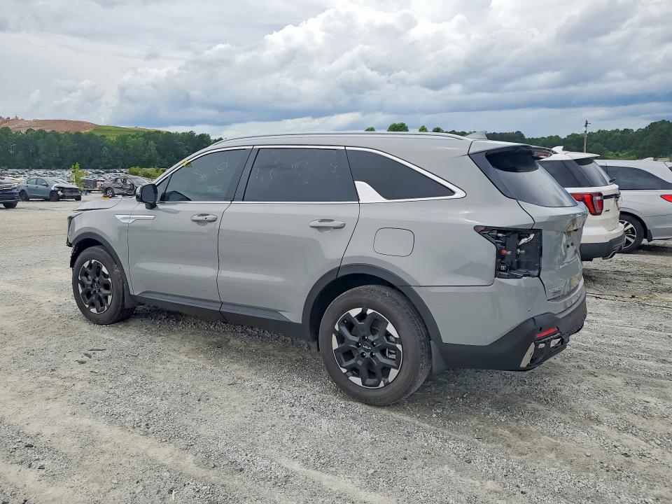 2025 Kia Sorento VIN 5XYRL4JC5SG331975 COPART salvage auction — FRONT END, Ms - Certificate Of Title, sold $13,000 on 2026-07-06 (photo 2)