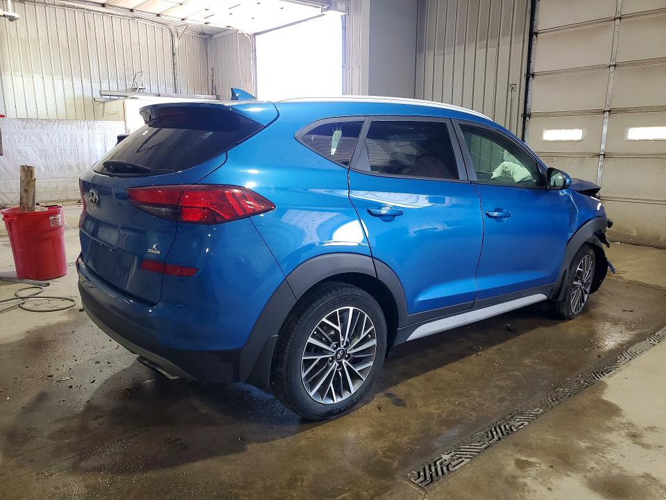 2019 Hyundai Tucson VIN KM8J3CAL4KU993435 COPART salvage auction — FRONT END, Pa - Certificate Of Salvage, sold $3,450 on 2026-07-16 (photo 3)