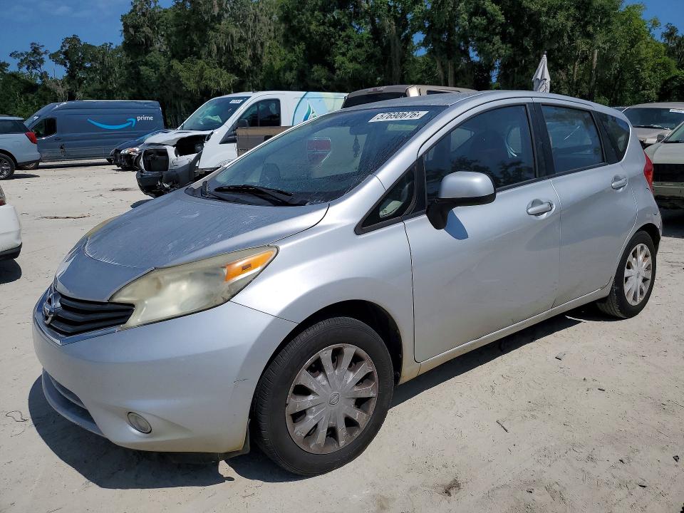 2014 Nissan Versa VIN 3N1CE2CP0EL411897 COPART salvage auction — NORMAL WEAR, FL - CERTIFICATE OF TITLE (P), sold $800 on 2026-07-28 (photo 1)