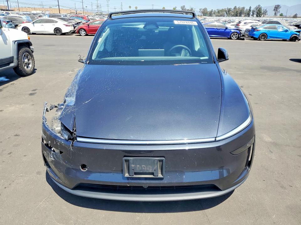 2026 Tesla Model y VIN 7SAYGDEE3TF345199 COPART salvage auction — SIDE, CA - SALVAGE CERTIFICATE, sold $15,800 on 2026-07-27 (photo 5)