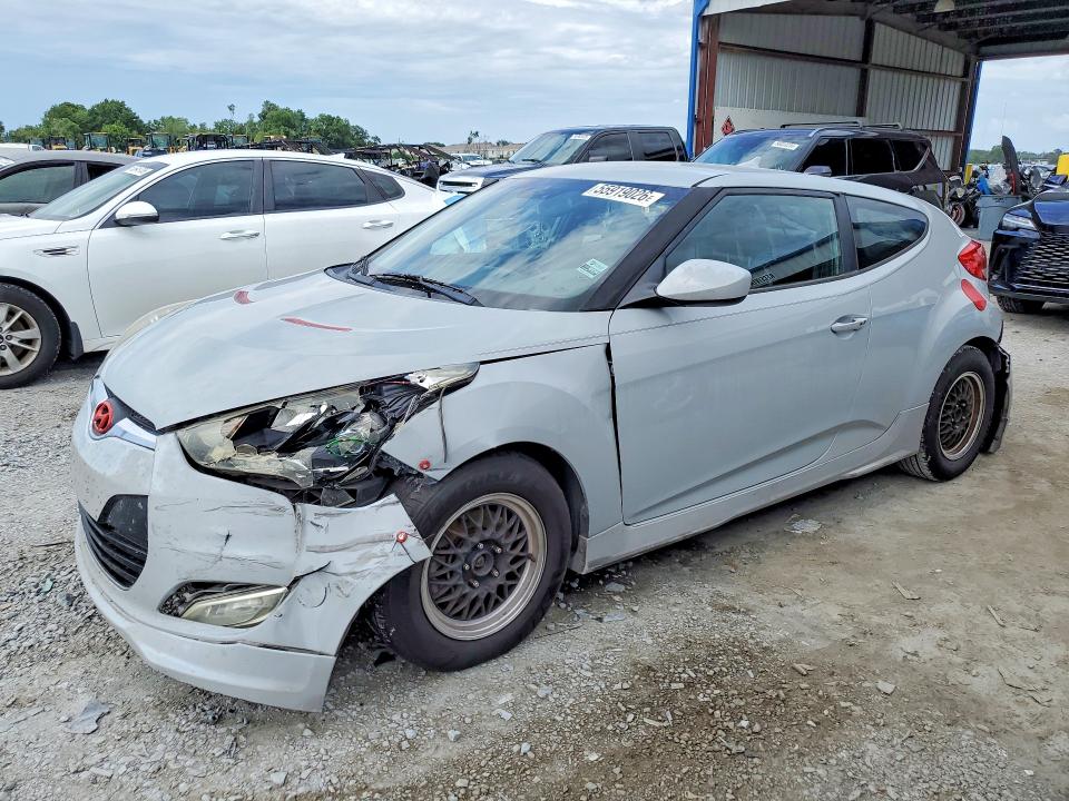 2013 Hyundai VIN KMHTC6AD5DU140371 COPART salvage auction — REAR END, Fl - Cert Of Title Slvg Rebuildable, sold $650 on 2026-07-14 (photo 1)