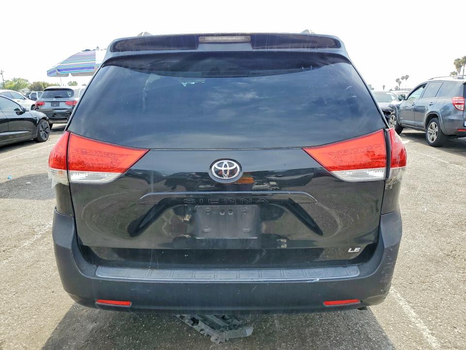 2012 Toyota VIN 5TDKK3DC8CS218200 COPART salvage auction — FRONT END, Ca - Salvage Certificate, sold $1,300 on 2026-07-24 (photo 6)