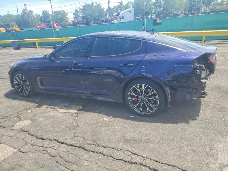 2020 Kia Stinger VIN KNAE35LC6L6086560 COPART salvage auction — REAR END, CO - PUBLIC - SALVAGE TITLE (P), sold $500 on 2026-07-28 (photo 2)