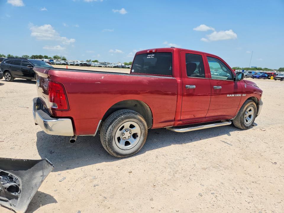 2012 Dodge 1500 VIN 1C6RD6FT3CS166271 COPART salvage auction — NORMAL WEAR, Tx - Certificate Of Title, sold $2,550 on 2026-07-09 (photo 3)