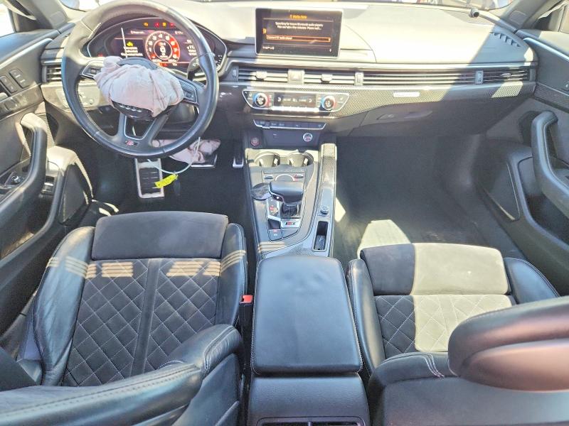 2018 Audi Rs4 VIN WAUB4AF40JA161843 COPART salvage auction — FRONT END, Ut - Salvage Certificate, sold $7,600 on 2026-07-31 (photo 8)