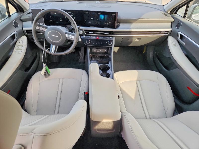 2025 Hyundai Sonata VIN KMHL14JA1SA518152 COPART salvage auction — FRONT END, Va - Cert Of Title - Salvage, sold $200 on 2026-07-28 (photo 8)
