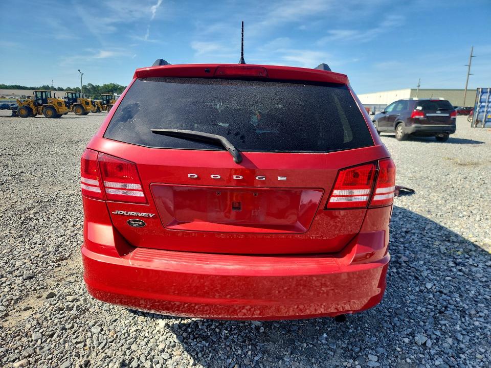2017 Dodge Journey VIN 3C4PDCAB7HT622596 COPART salvage auction — FRONT END, Ga - Cert Of Title-Salvage, sold $875 on 2026-08-25 (photo 6)