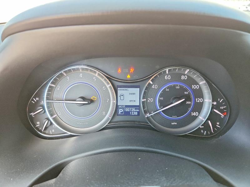 2015 Infiniti Qx80 VIN JN8AZ2NF8F9570260 COPART salvage auction — HAIL, Ok - Certificate Of Title (P), sold $5,600 on 2026-07-06 (photo 9)