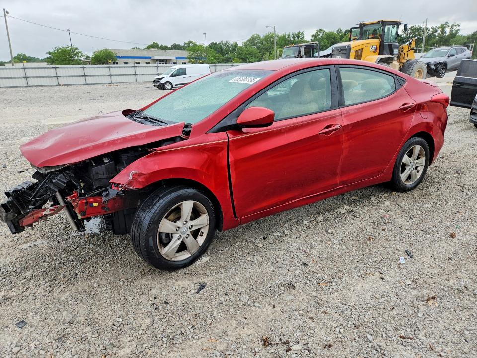 2013 Hyundai VIN KMHDH4AE4DU714381 COPART salvage auction — FRONT END, Ky - Bill Of Sale/Part Only/No Titl, sold $300 on 2026-07-16 (photo 1)