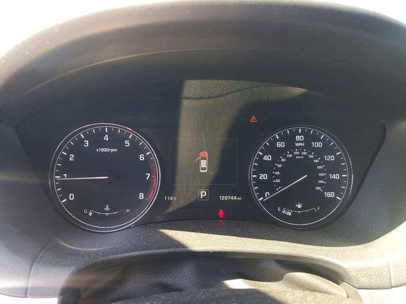 2015 Hyundai VIN KMHGN4JE2FU080481 COPART salvage auction — FRONT END, CA - SALVAGE CERTIFICATE, sold $1,800 on 2026-07-31 (photo 9)