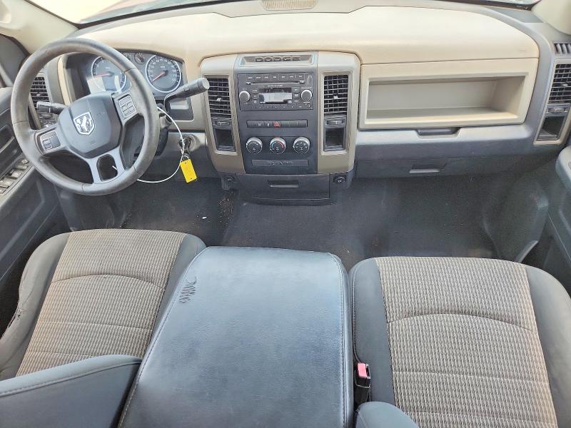 2012 Dodge 1500 VIN 1C6RD6FT3CS166271 COPART salvage auction — NORMAL WEAR, Tx - Certificate Of Title, sold $2,550 on 2026-07-09 (photo 8)