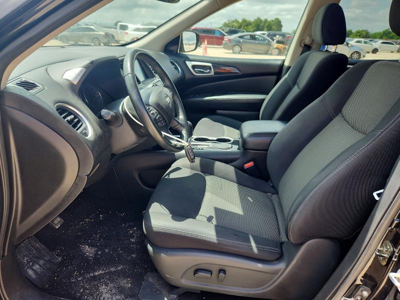 2019 Nissan Pathfinder VIN 5N1DR2MN9KC593007 COPART salvage auction — FRONT END, TX - SALVAGE VEHICLE TITLE, sold $2,600 on 2026-07-02 (photo 7)