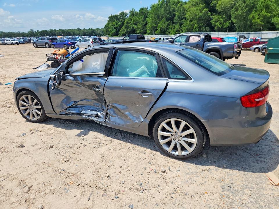 2013 Audi VIN WAUEFAFL4DA048402 COPART salvage auction — SIDE, Fl - Cert Of Title Slvg Rebuildable, sold $925 on 2026-07-31 (photo 2)