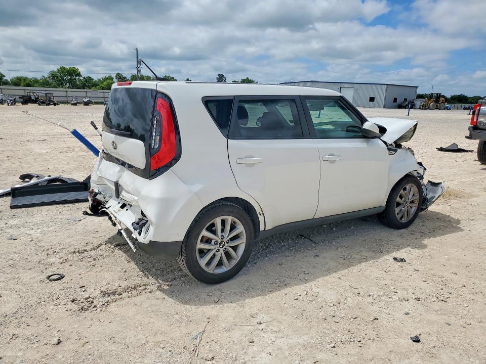 2017 Kia Soul VIN KNDJP3A55H7501643 COPART salvage auction — FRONT END, Tx - Salvage Vehicle Title, sold $875 on 2026-07-30 (photo 3)