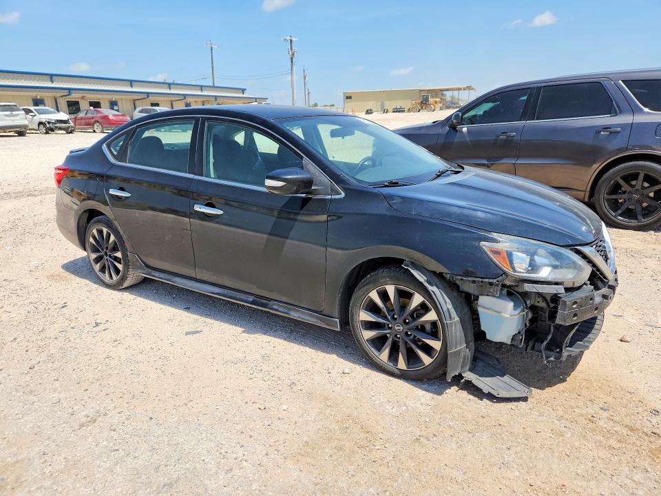 2017 Nissan Sentra VIN 3N1AB7AP4HY378958 COPART salvage auction — FRONT END, Tx - Salvage Vehicle Title, sold $2,200 on 2026-07-02 (photo 4)