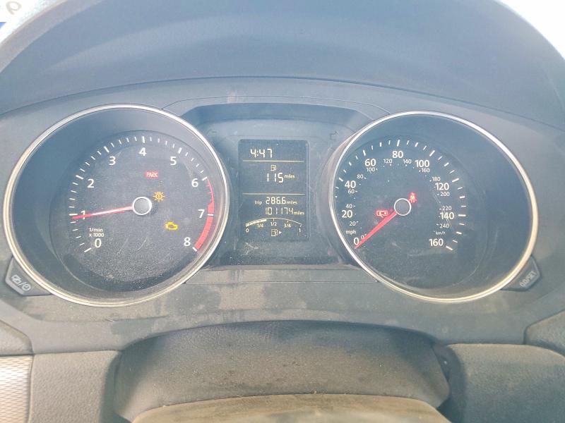 2016 Volkswagen VIN 3VWB67AJ6GM390033 COPART salvage auction — SIDE, Tx - Salvage Vehicle Title, sold $1,950 on 2026-07-10 (photo 9)
