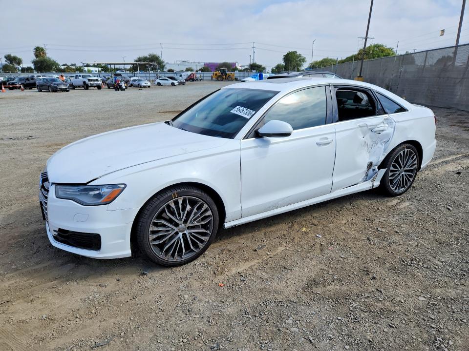 2016 Audi A6 VIN WAUFFAFC5GN007147 COPART salvage auction — SIDE, Ca - Salvage Certificate, sold $1,800 on 2026-07-28 (photo 1)
