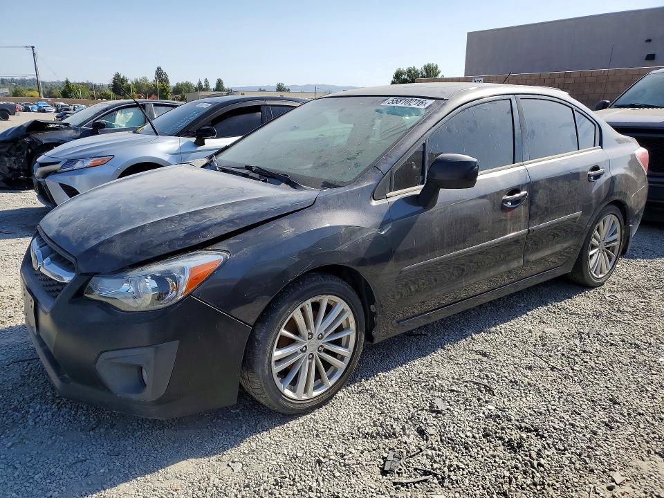 2012 Subaru Impreza VIN JF1GJAD66CH024525 COPART salvage auction — MINOR DENT/SCRATCHES, Ca - Cert Of Title-Salvaged, sold $375 on 2026-07-08 (photo 1)