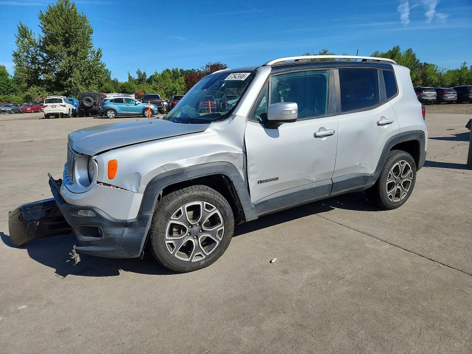 2018 Jeep VIN ZACCJBDB8JPG78721 COPART salvage auction — FRONT END, Or - Salvage Title Certificate, sold $825 on 2026-07-27 (photo 1)