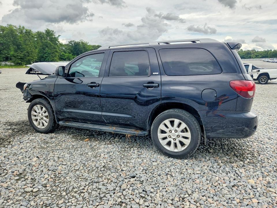 2018 Toyota Sequoia VIN 5TDZY5G11JS071413 COPART salvage auction — FRONT END, Ga - Cert Of Title-Salvage, sold $4,450 on 2026-07-09 (photo 2)