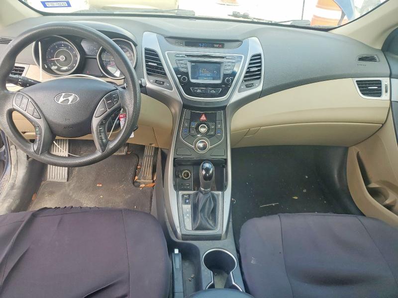 2015 Hyundai Elantra VIN KMHDH4AE2FU311440 COPART salvage auction — SIDE, TX - SALVAGE VEHICLE TITLE, sold $1,500 on 2026-07-27 (photo 8)