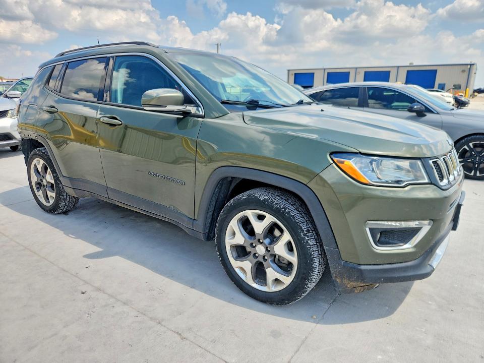 2021 Jeep Compass VIN 3C4NJCCB7MT573567 COPART salvage auction — REAR END, Tx - Salvage Vehicle Title, sold $4,150 on 2026-07-31 (photo 4)