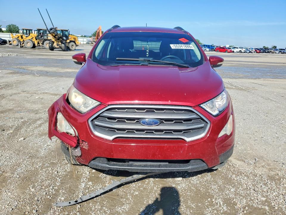 2018 Ford Ecosport VIN MAJ3P1TE4JC215621 COPART salvage auction — FRONT END, Ky - Cert Of Title-Salvage, sold $1,450 on 2026-07-09 (photo 5)