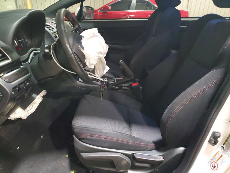 2016 Subaru Wrx VIN JF1VA1B66G9833906 COPART salvage auction — FRONT END, PA - CERTIFICATE OF SALVAGE, sold $2,200 on 2026-07-31 (photo 7)