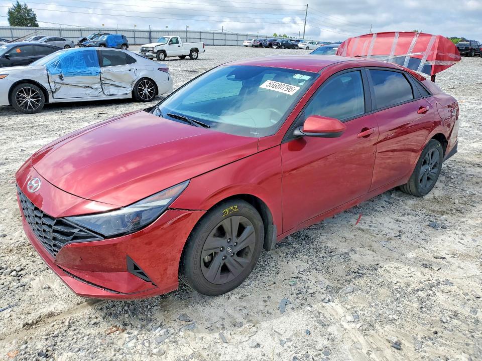 2023 Hyundai Elantra VIN KMHLM4AG1PU591121 COPART salvage auction — REAR END, Ga - Cert Of Title-Salvage, sold $325 on 2026-08-03 (photo 1)
