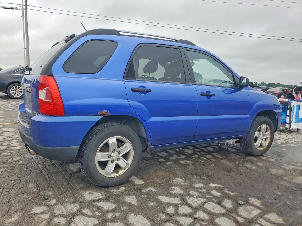 2009 Kia Sportage VIN KNDJE723497561554 COPART salvage auction — SIDE, Tn - Certificate Of Title, sold $825 on 2026-07-27 (photo 3)