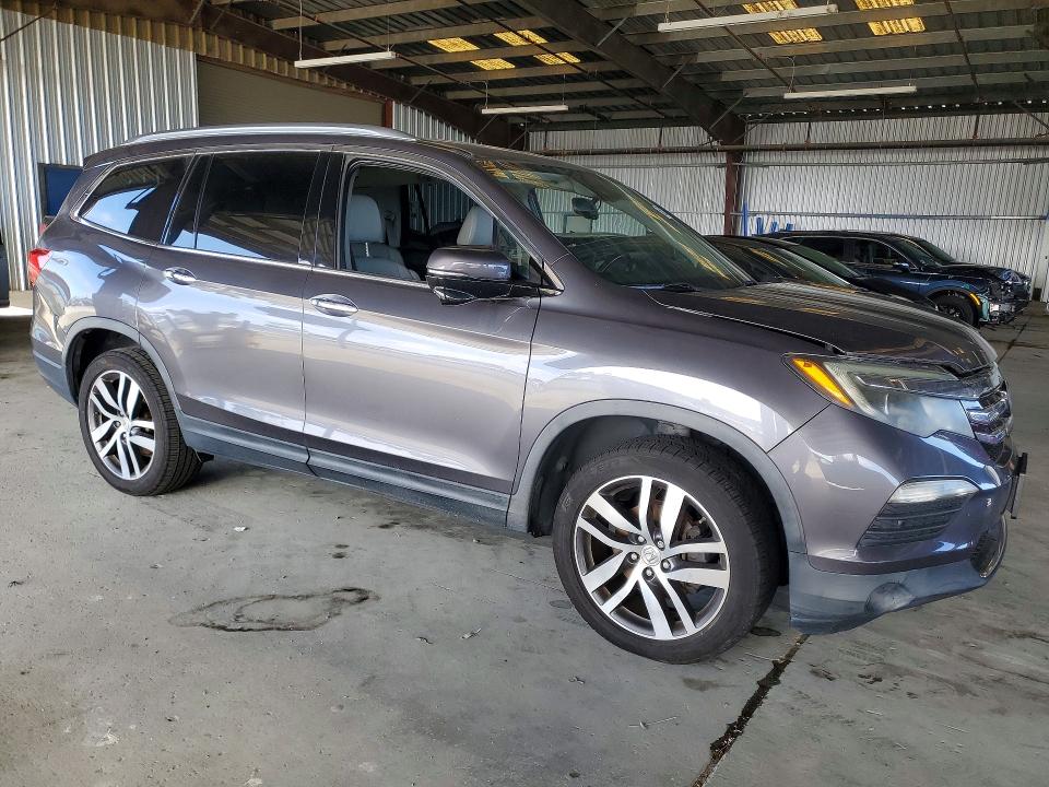 2016 Honda Pilot VIN 5FNYF5H94GB016036 COPART salvage auction — MECHANICAL, Ca - Dis/Dlr/Exp Only Clean Title, sold $2,300 on 2026-07-02 (photo 4)