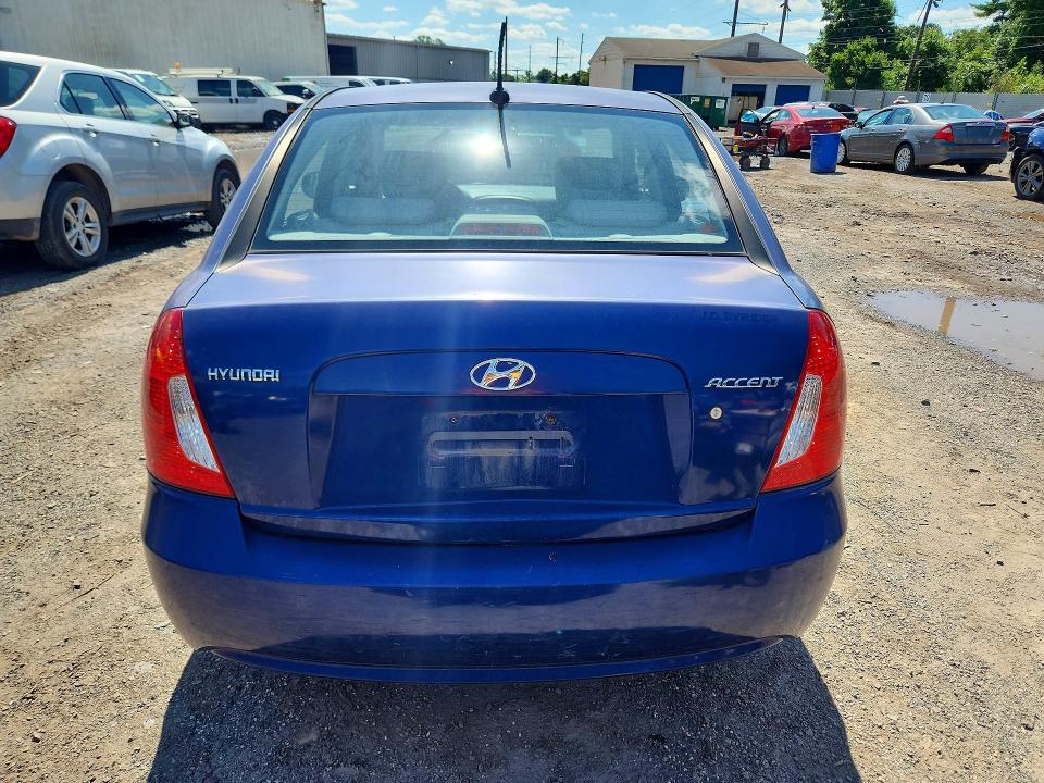 2010 Hyundai Accent VIN KMHCN4AC7AU456047 COPART salvage auction — SIDE, Pa - Certificate Of Salvage, sold $400 on 2026-07-20 (photo 6)