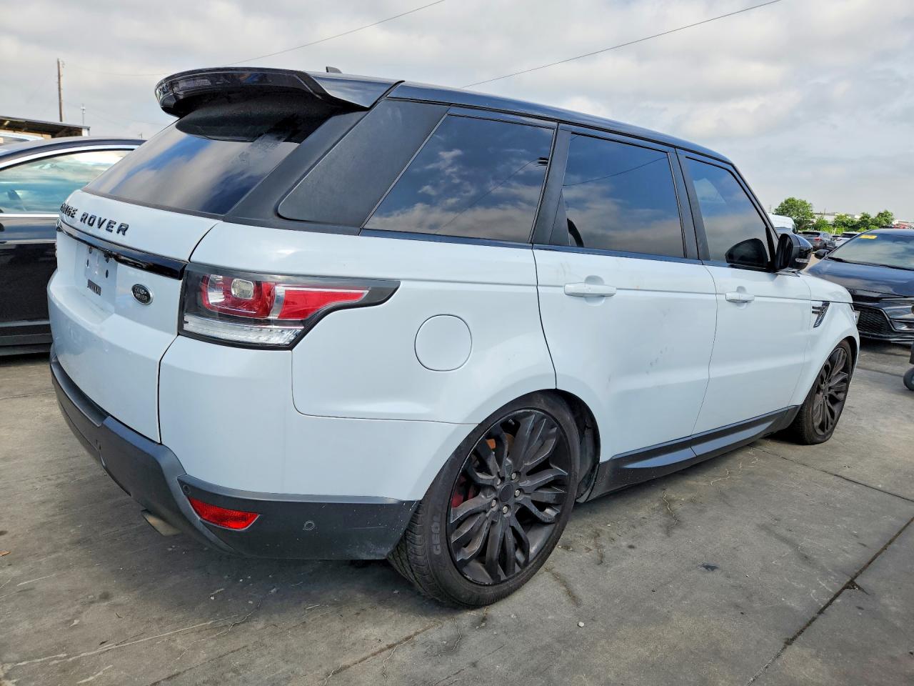 2016 Land Rover Range Rover Sport VIN SALWR2EF8GA595105 COPART salvage auction — Normal Wear, TX - CERTIFICATE OF TITLE, sold $4,900 on 2026-07-03 (photo 3)