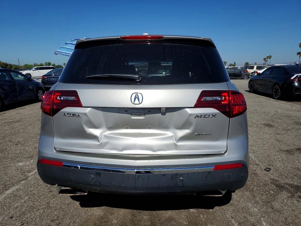 2012 Acura VIN 2HNYD2H39CH518572 COPART salvage auction — REAR END, Ca - Salvage Certificate, sold $3,599 on 2026-07-02 (photo 6)